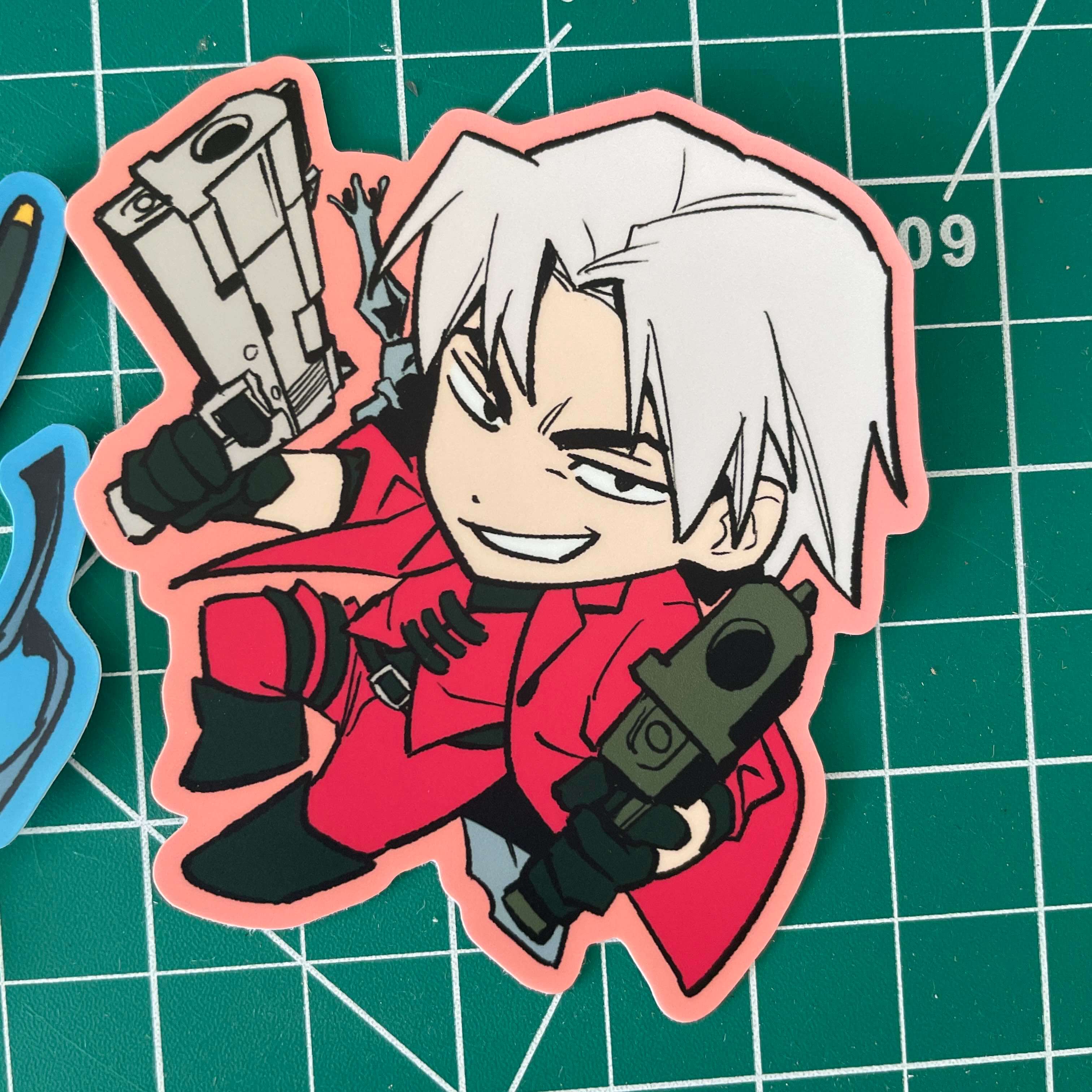 Devil May Cry 3" vinyl stickers