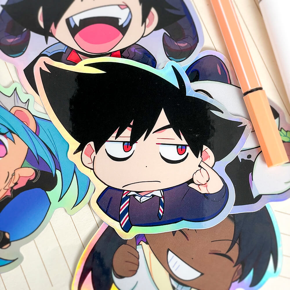 HoloRainbow Vinyl Stickers