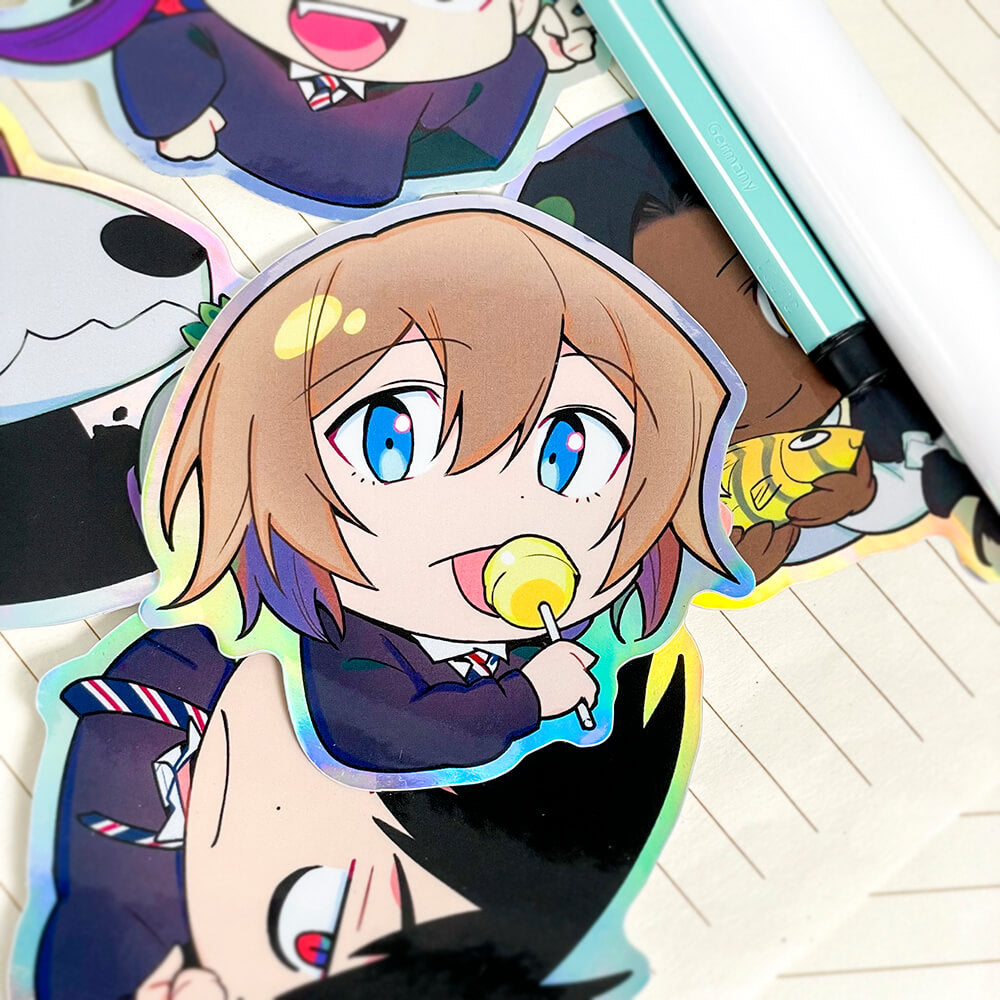 HoloRainbow Vinyl Stickers