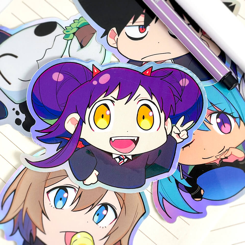 HoloRainbow Vinyl Stickers