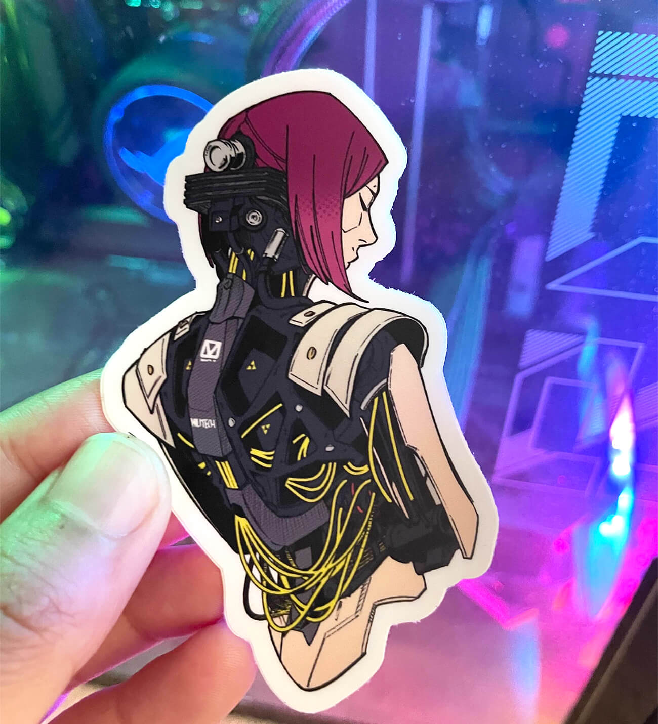 Cyberpunk Edgerunner & 2077 Vinyl Stickers