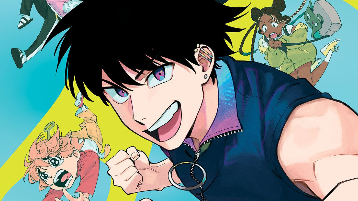 Cover of 'Ashe in Orbit' with an anime-style character and colorful background