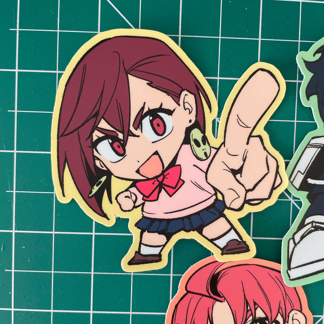 Dandadan 3&quot; vinyl stickers