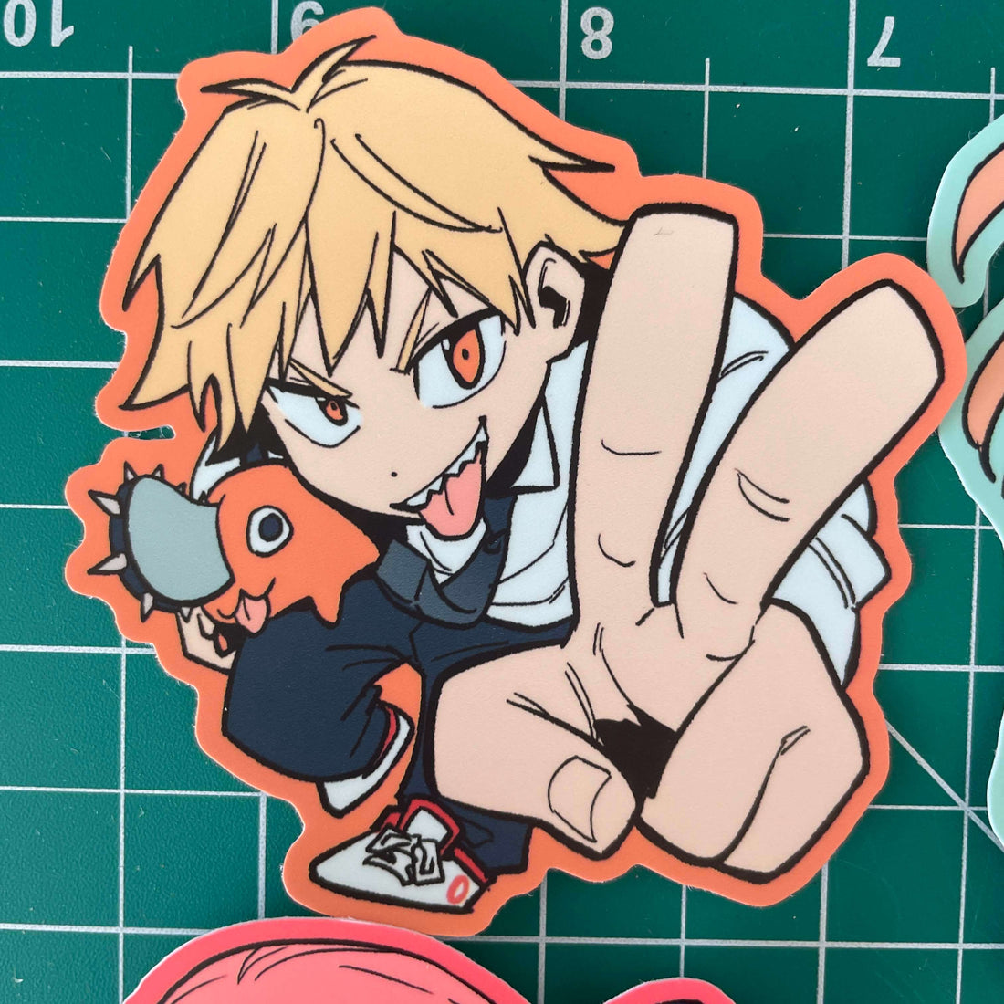 Chainsaw Man 3&quot; vinyl stickers