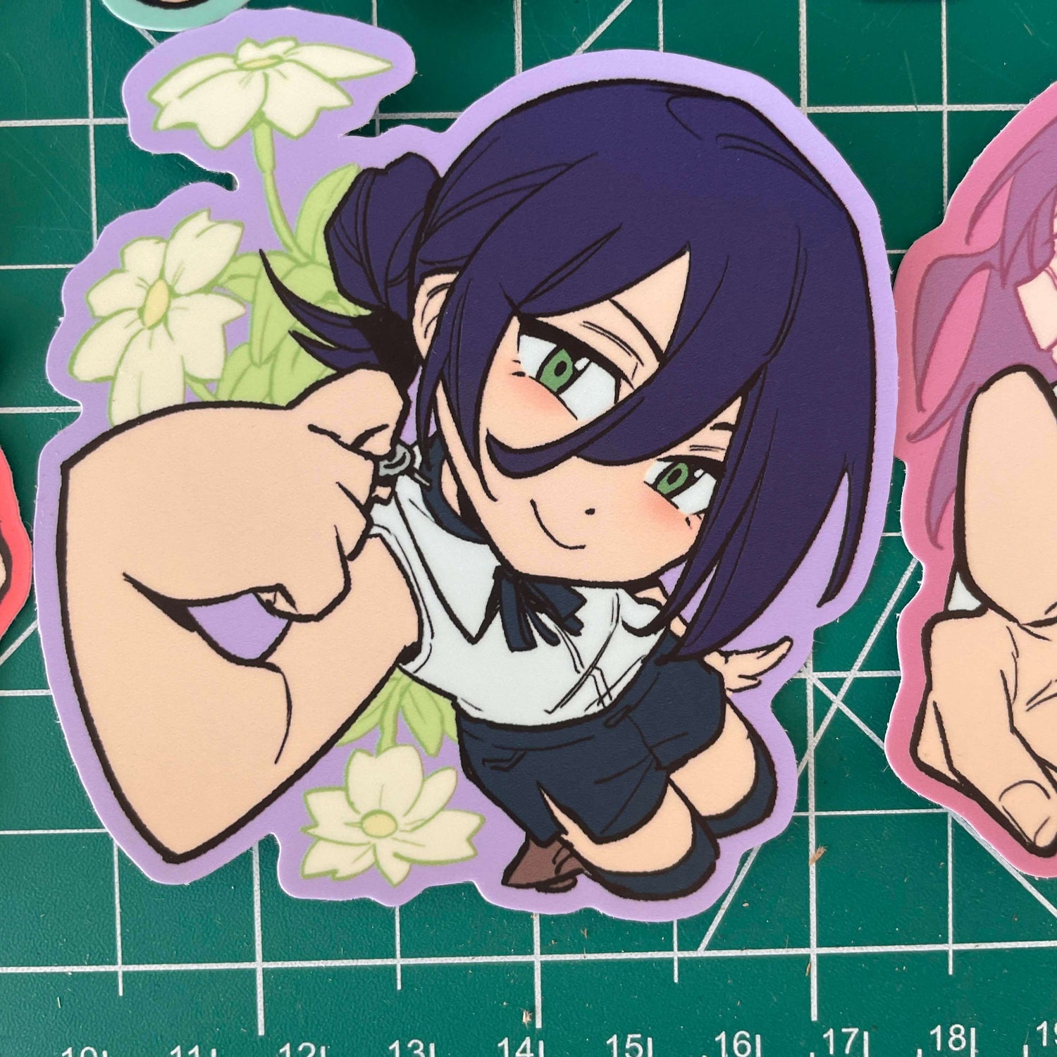 Chainsaw Man 3&quot; vinyl stickers