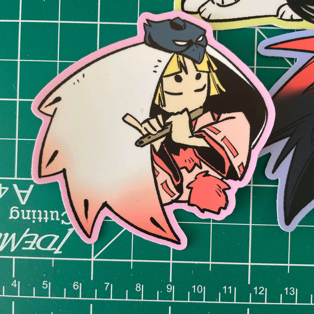 Okami 3&quot; vinyl stickers