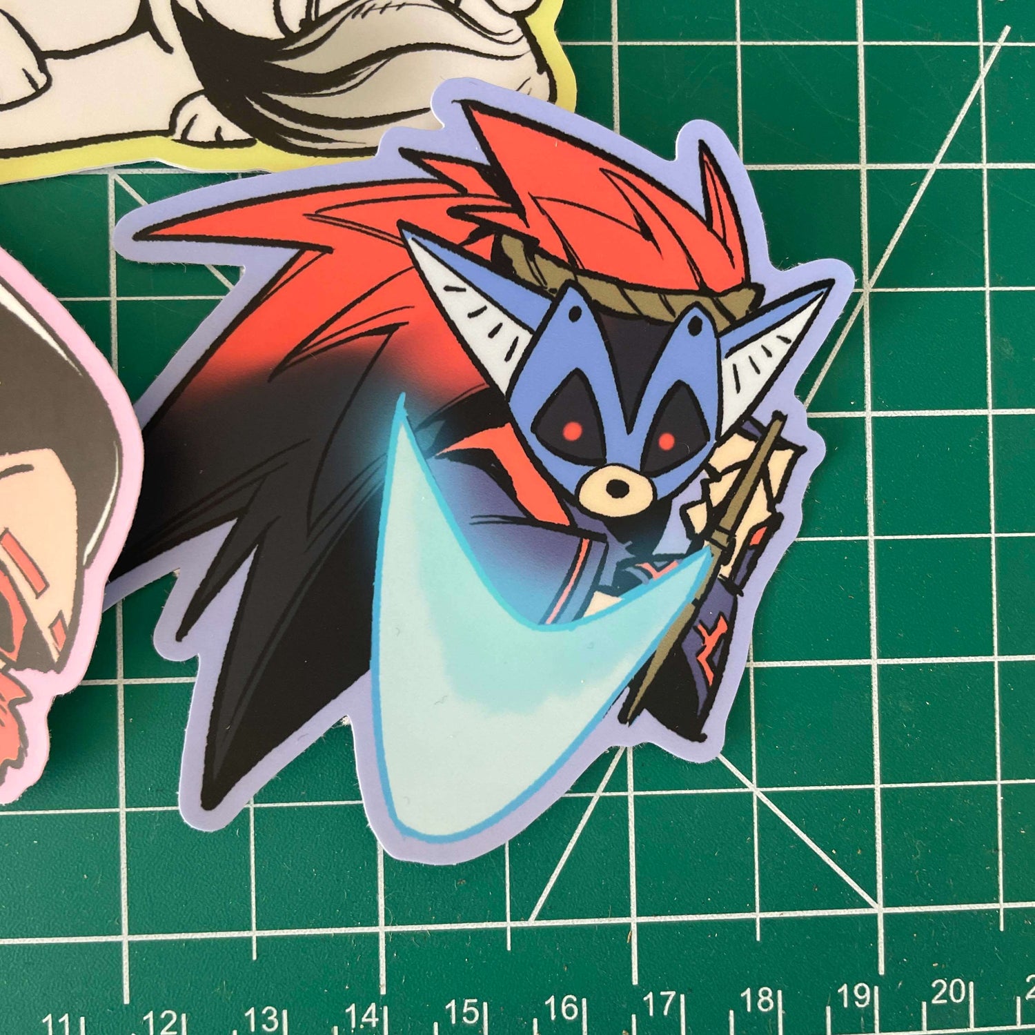 Okami 3&quot; vinyl stickers