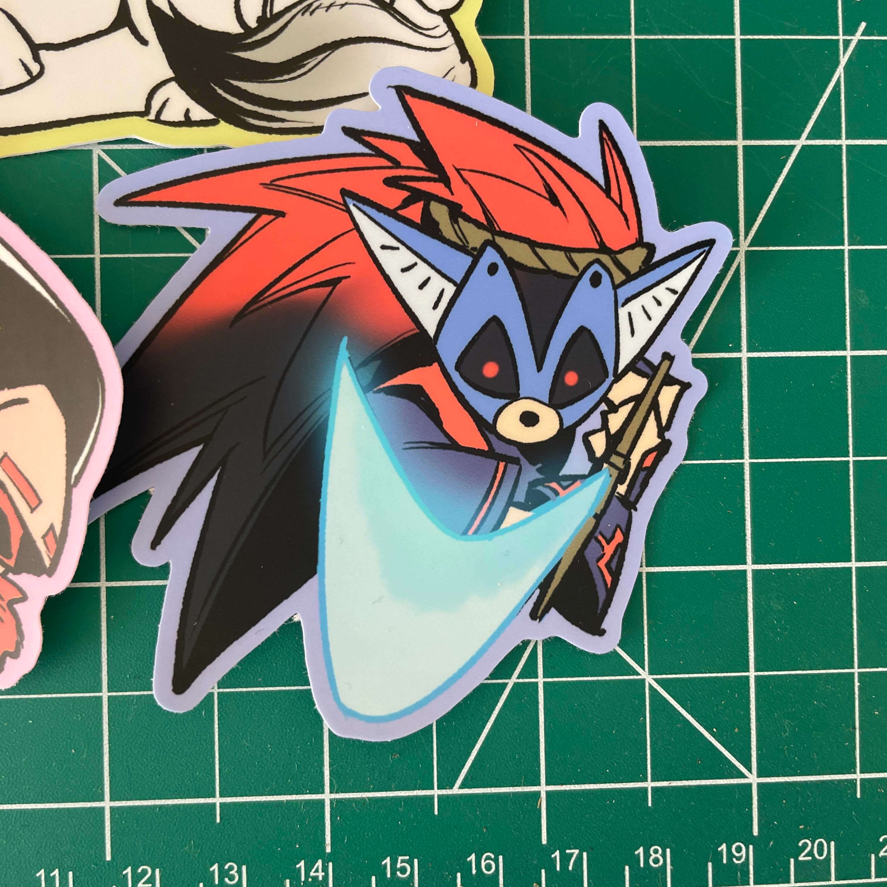 Okami 3&quot; vinyl stickers