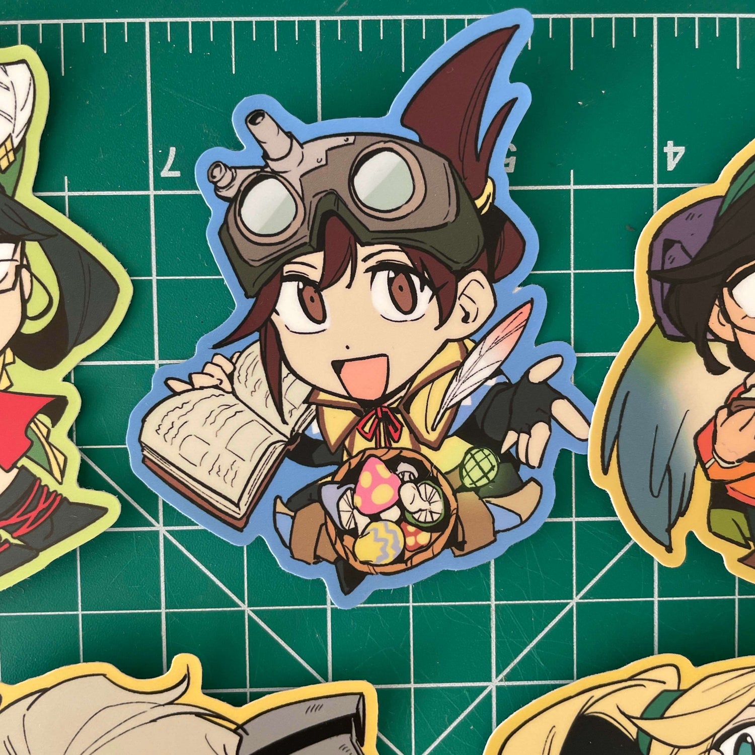 Monster Hunter 3&quot; vinyl stickers