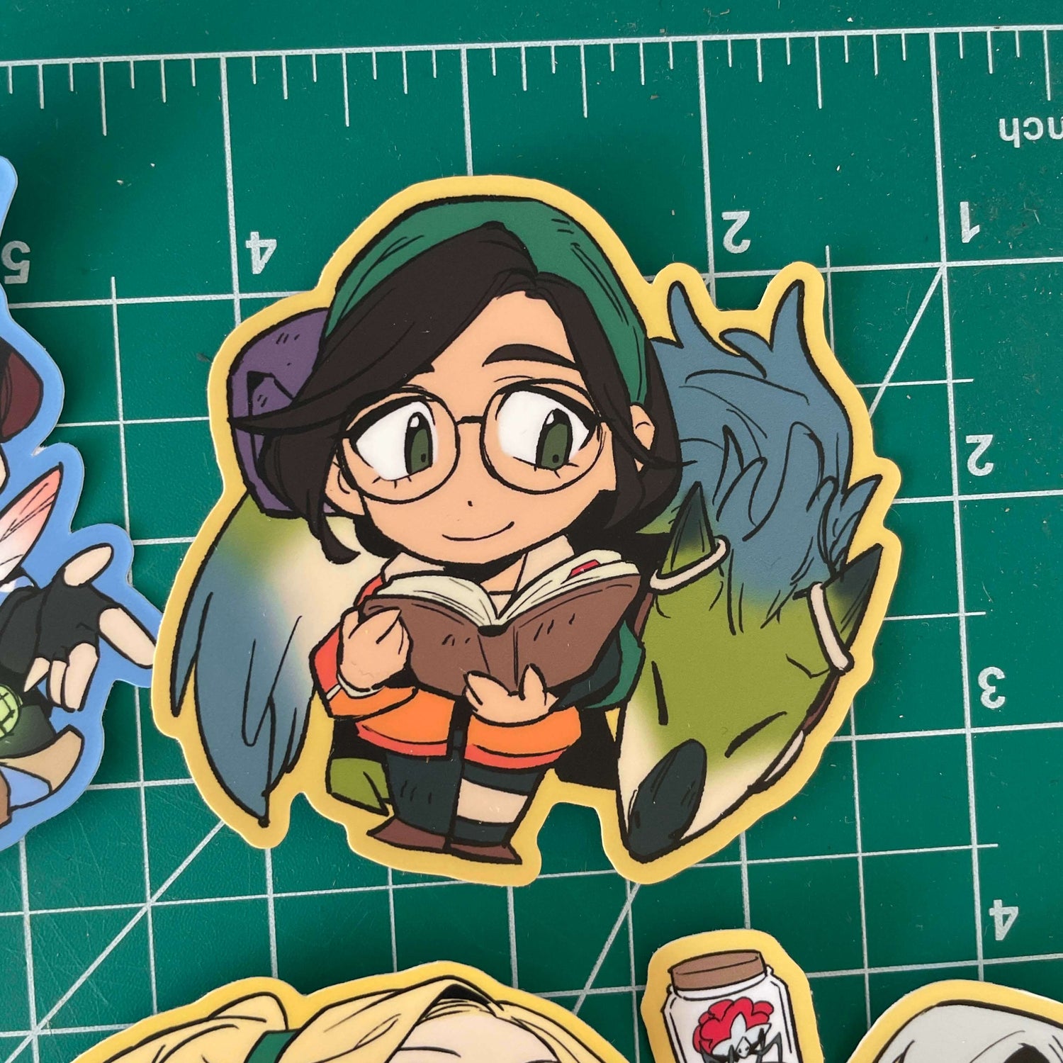 Monster Hunter 3&quot; vinyl stickers