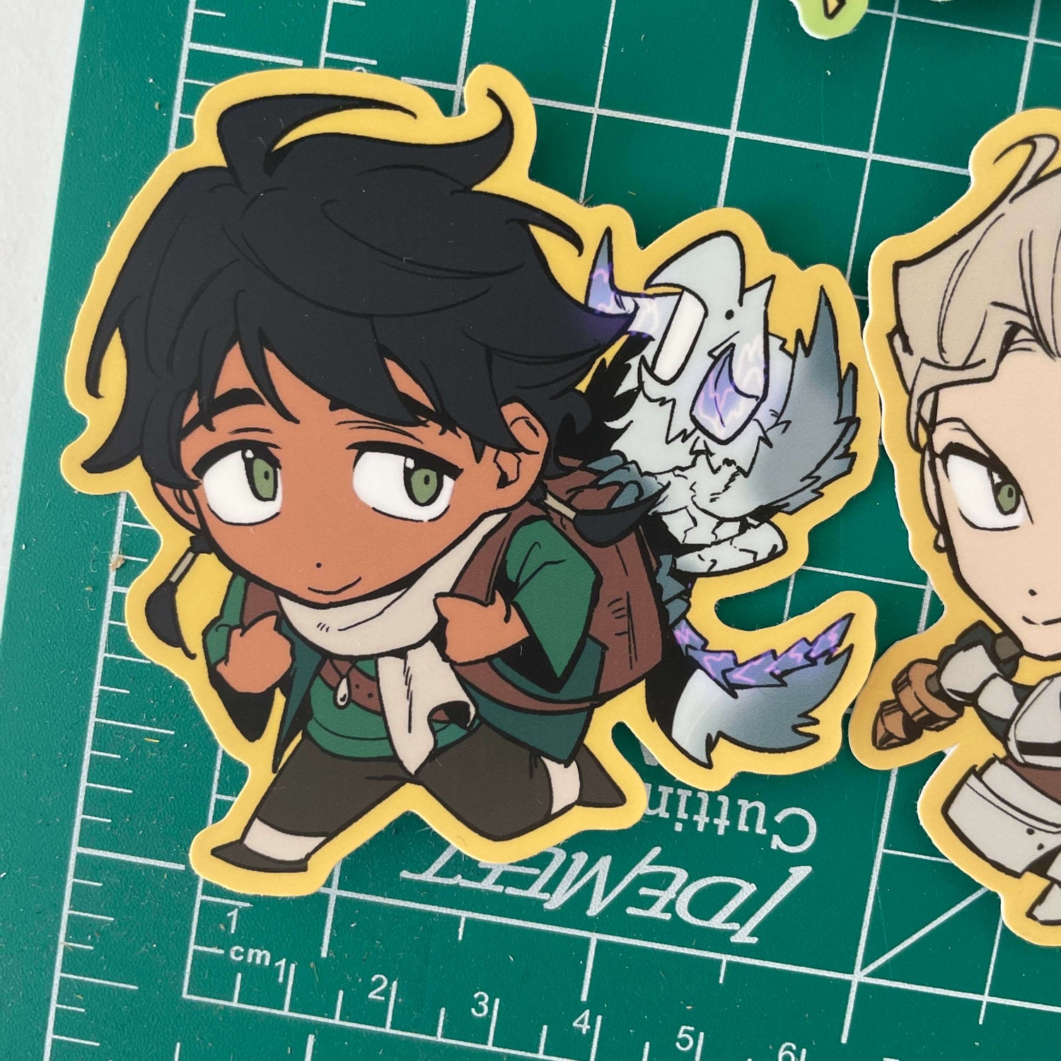 Monster Hunter 3&quot; vinyl stickers
