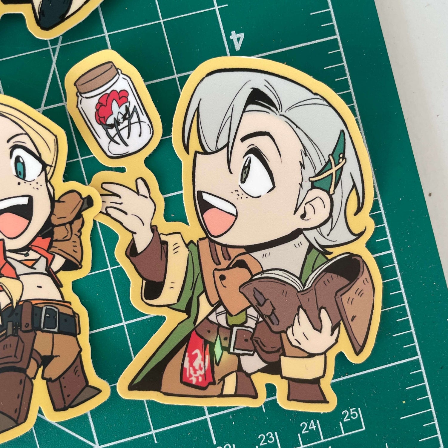 Monster Hunter 3&quot; vinyl stickers