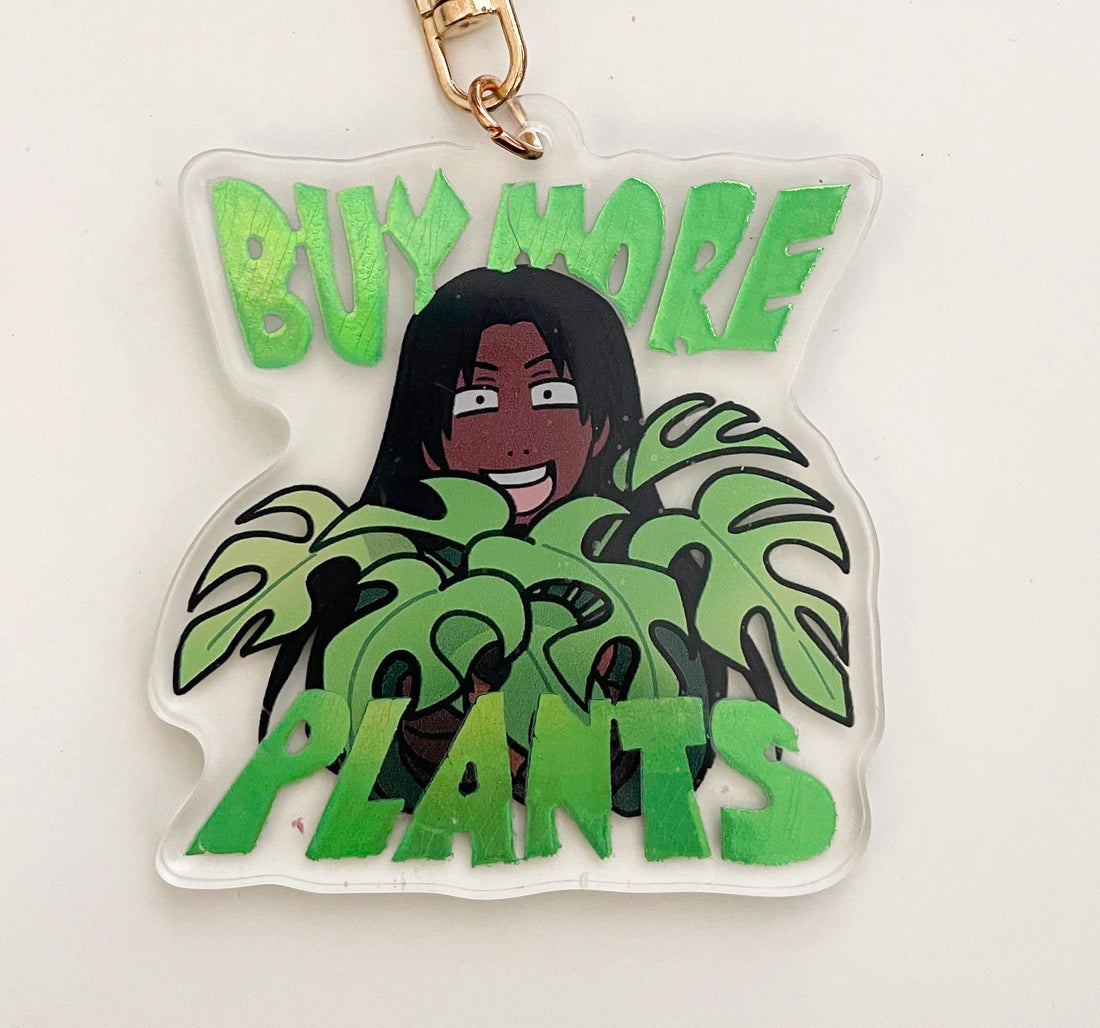 Bloom and Zoom Foil Keychains