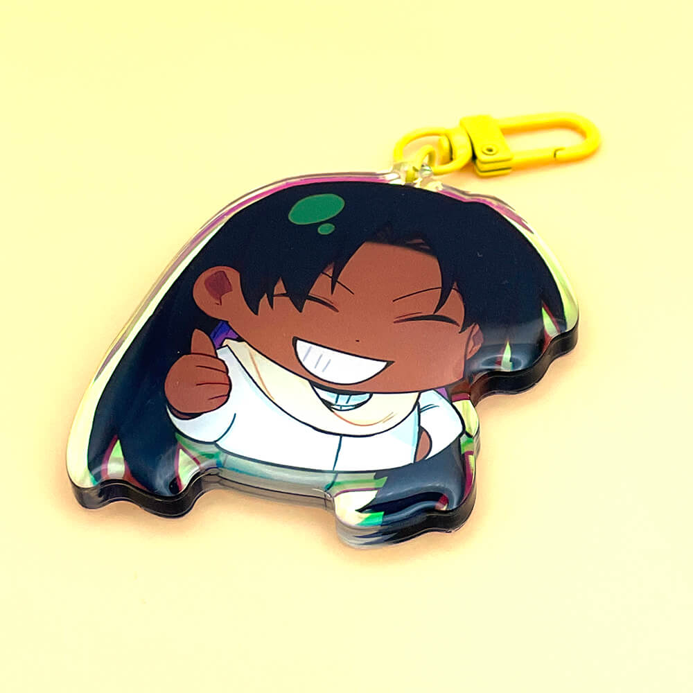 HoloRainbow Acrylic Charms