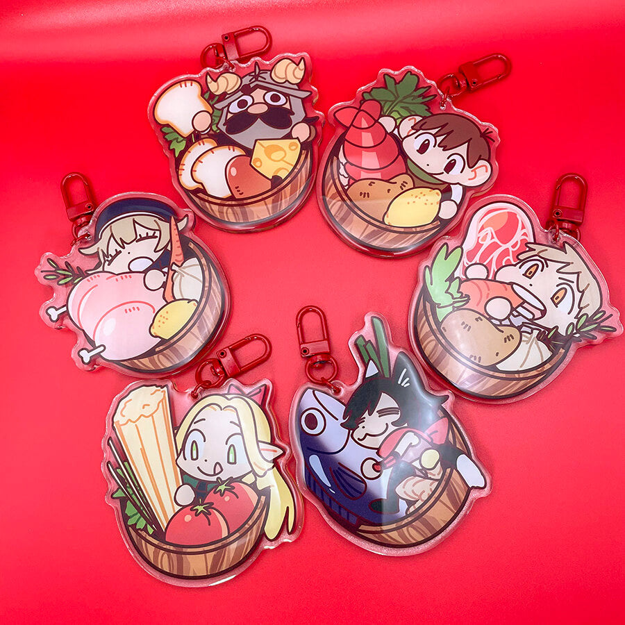 Dungeon Meshi Acrylic Charms