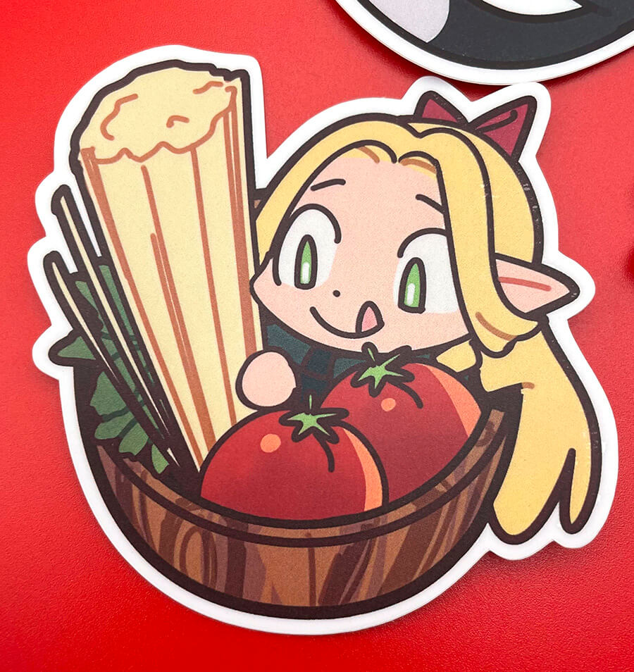 Dungeon Meshi vinyl stickers