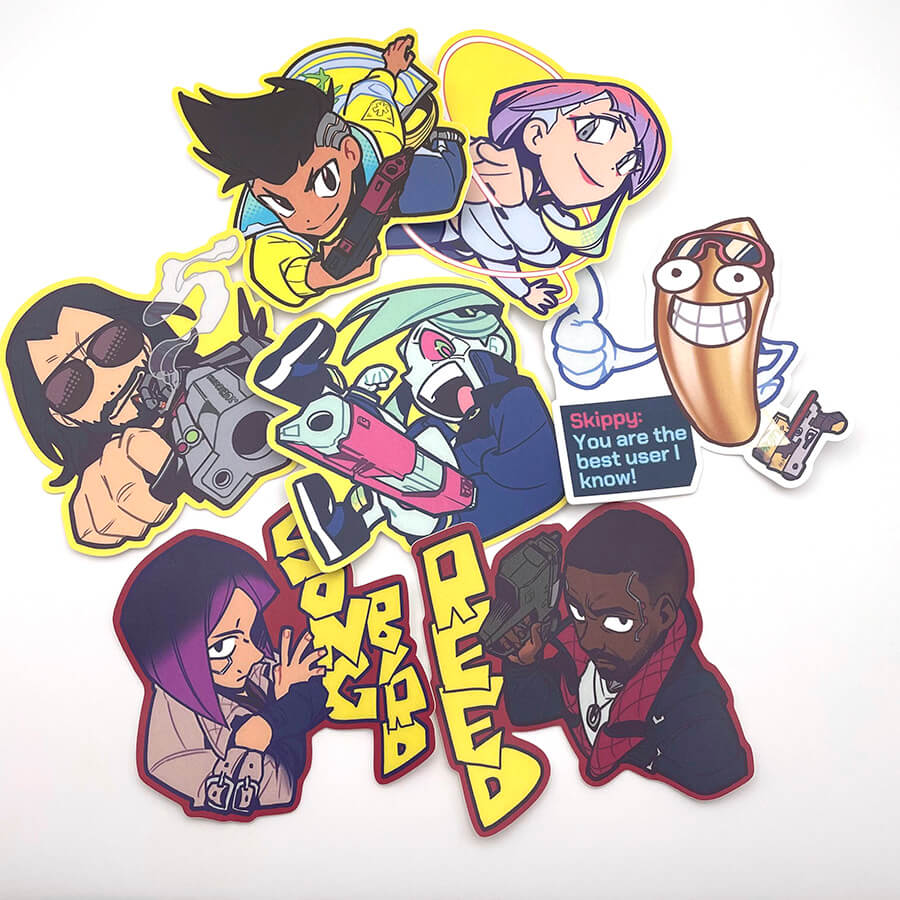 Cyberpunk Edgerunner &amp; 2077 Vinyl Stickers